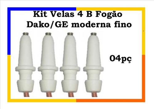 Kit Velas B Fog O Dako Ge Moderna Fino Oferta