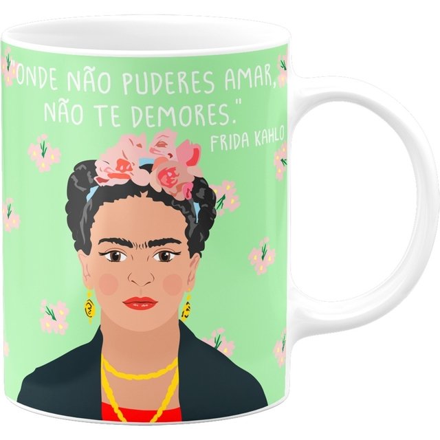 Caneca Personalizada Frida Kahlo