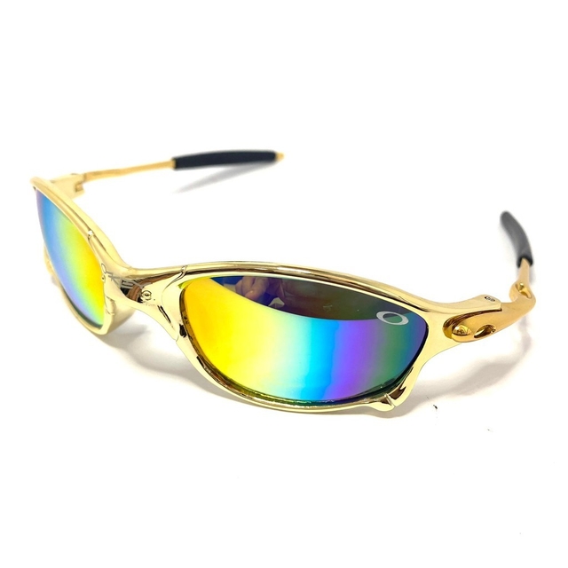 Óculos de Sol Juliet X-Metal Lentes Arco Iris Metal Polarizadas