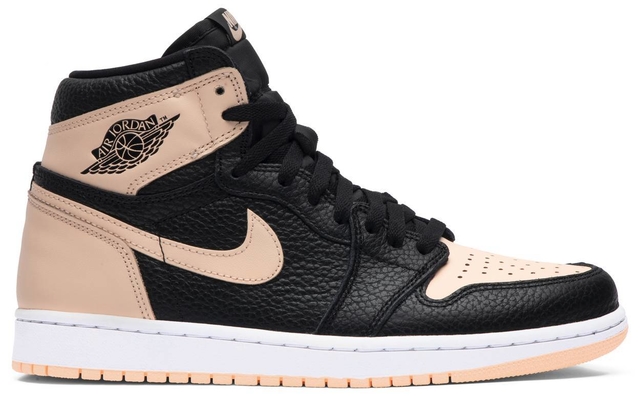 nike air jordan 1 pink black and white