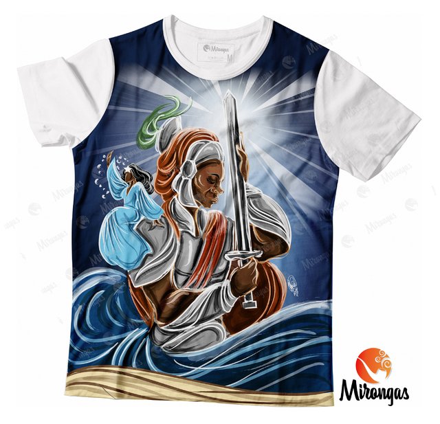 Camiseta Ogum - Ogum Beira Mar Full Print