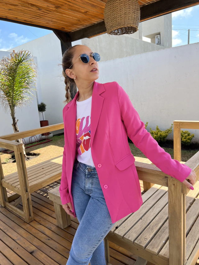 BLAZER ZARA ROSA - en