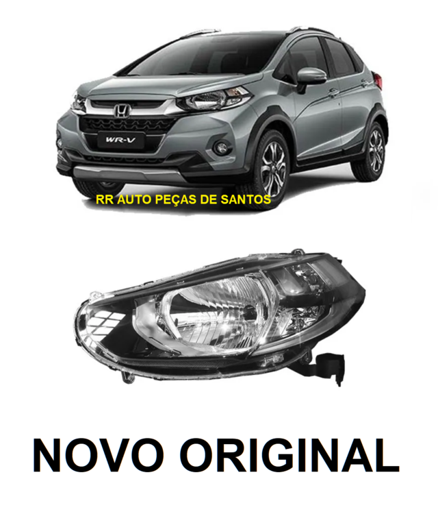 Farol Wr V Wrv 2018 2019 2020 Esquerdo Original