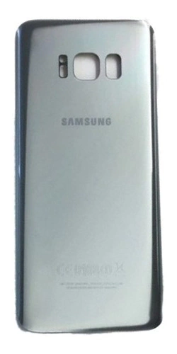 Tapa Trasera Repuesto Vidrio Para Samsung S8 Plus Silver