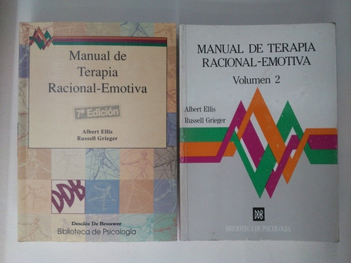 Manual De Terapia Racional Emotiva Vol 1
