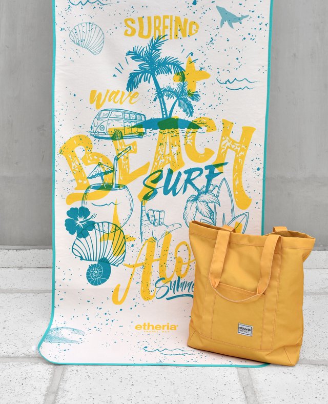 Kit Bolso + Lona Playa - Comprar en Etheria Travel Kit