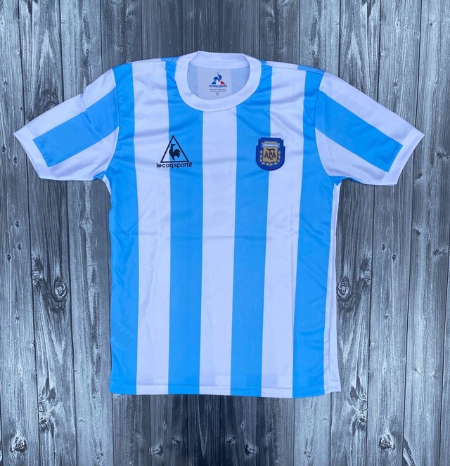 Camiseta de Argentina - Maradona mundial 86 (calidad premium)