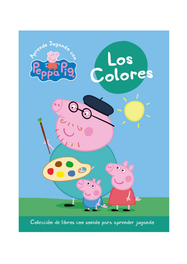 Libro con sonidos Peppa Pig - Los Colores - Los Andes