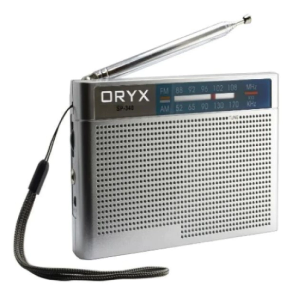 Radio Portatil Oryx Sp340 Fm/am 2 Bandas A Pilas