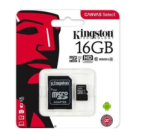 Tarjeta Micro SD de 16GB Tarjeta de Memoria 16 GB Clase 10 