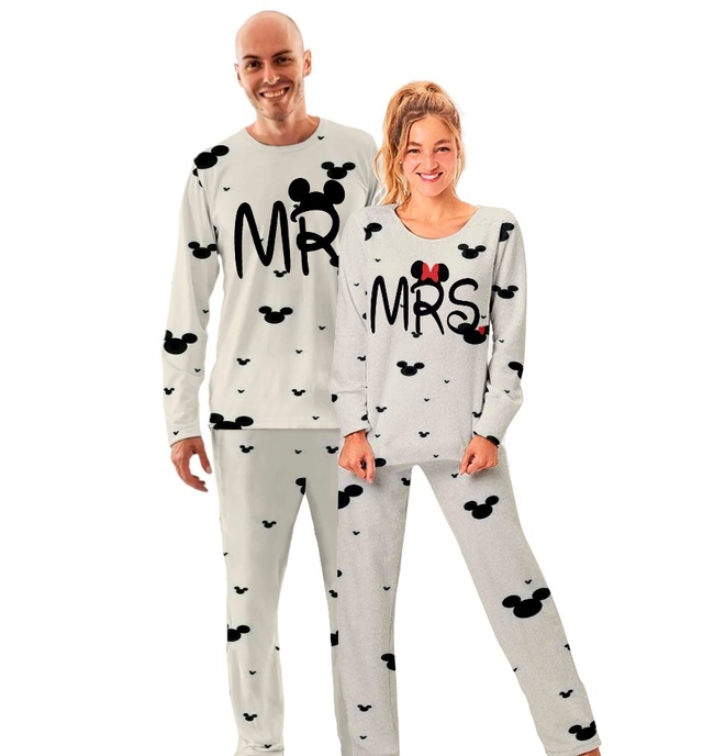 Pijama Casal - Dia dos Namorados - MR/MRS
