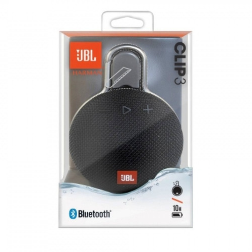 Parlante JBL Clip 3 Bluetooth portátil