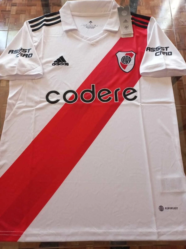 Provisional Drama Magnético Camiseta Adidas River Plate Titular 2022 2023