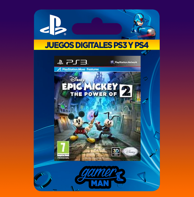 Disney Epic Mickey The Power Of 2 PS3 - Gamer Man