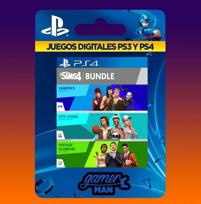The Sims 4 DLC Bundle 3 en 1 PS4 - Comprar en Gamer Man