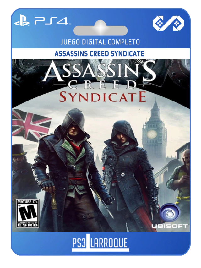 Fructífero Deseo Gángster ASSASSINS CREED SYNDICATE PS4 DIGITAL - Ps3 Larroque