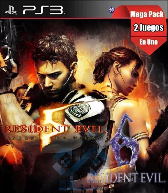 COMBO RESIDENT EVIL 5 GOLD EDITION + 6 PS3 DIGITAL
