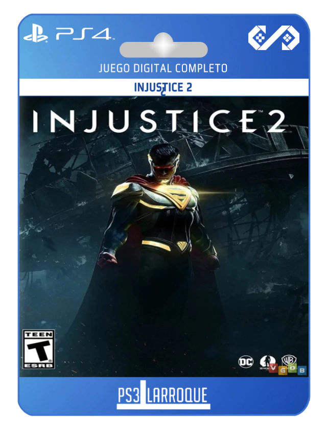 INJUSTICE 2 PS4 DIGITAL - Comprar en Ps3 Larroque