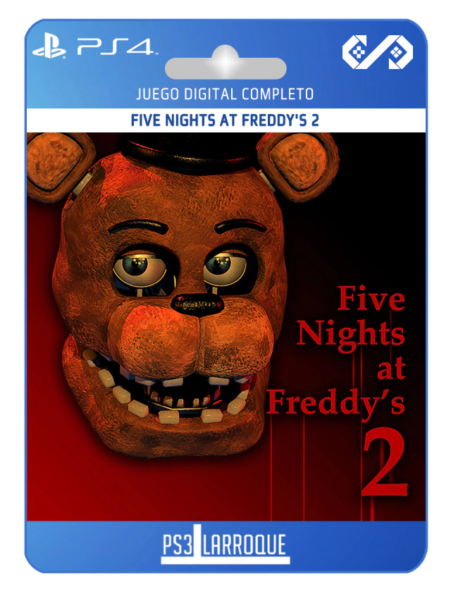 FIVE NIGHTS AT FREDDY'S 2 PS4 DIGITAL - Ps3 Larroque