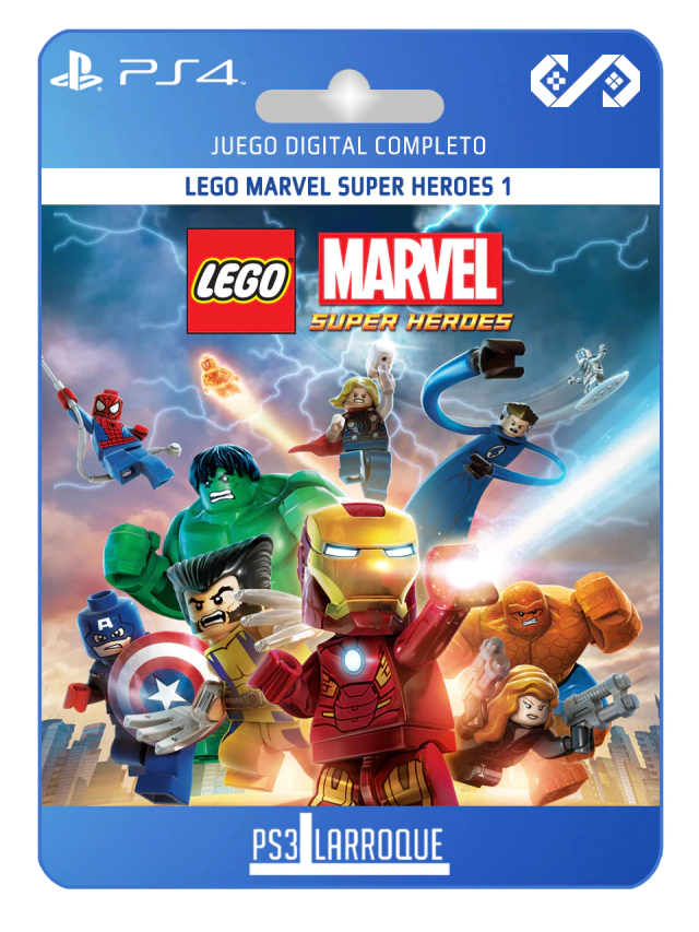 LEGO MARVEL SUPER HEROES 1 PS4 DIGITAL - Ps3 Larroque