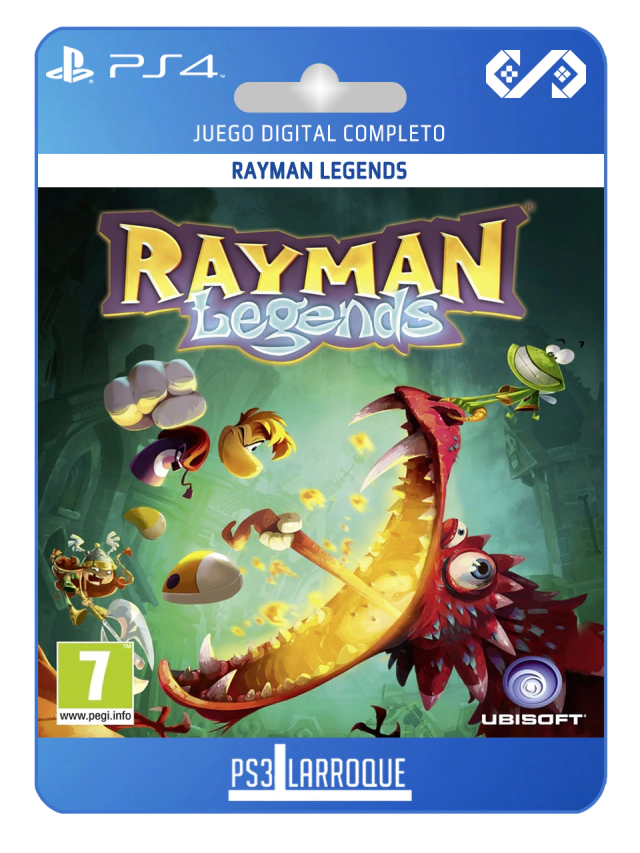 RAYMAN LEGENDS PS4 DIGITAL - Comprar en Ps3 Larroque
