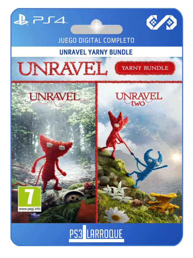UNRAVEL YARNY BUNDLE PS4 DIGITAL - Ps3 Larroque