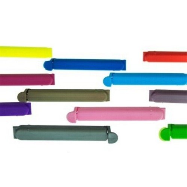 Clip Cierra Bolsas Grande X6Und Colores Tescoma 