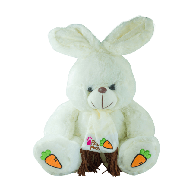 Conejo peluche gigante sentado - Tienda Fusión