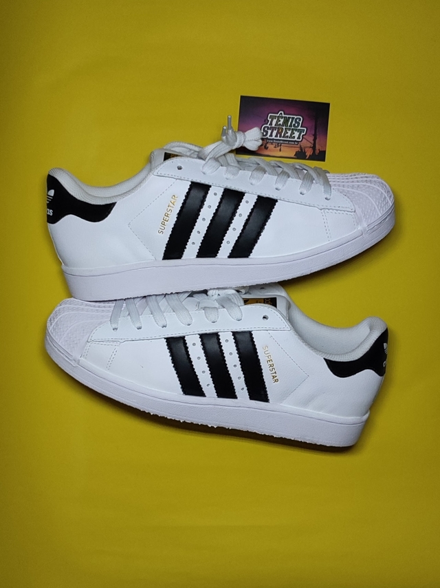 Tênis adidas Superstar - Branco / Preto