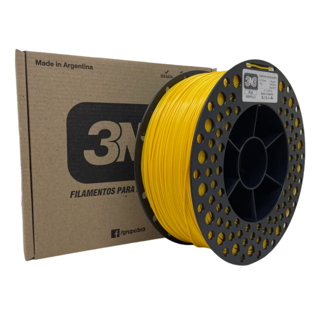 Filamento PLA 3n3 - 1.75mm 1kg - 3D PARTS ARGENTINA
