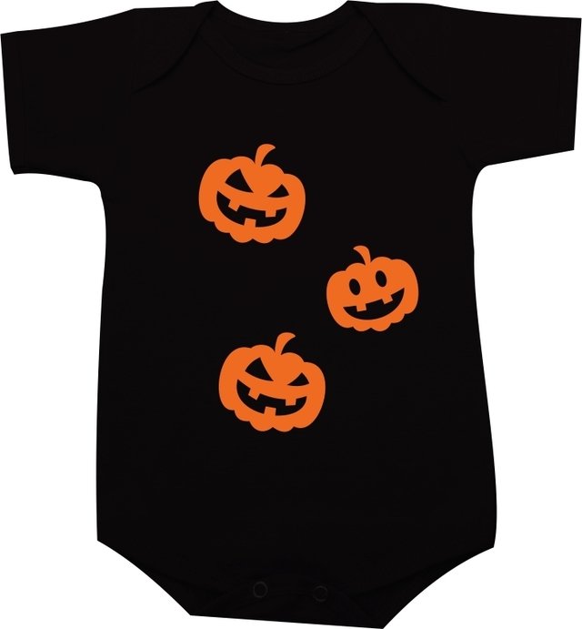 Body bebê Halloween Abóboras - Comprar em Moricato