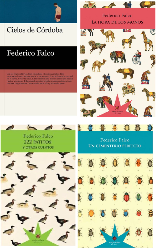 Colección Federico Falco x 4 libros