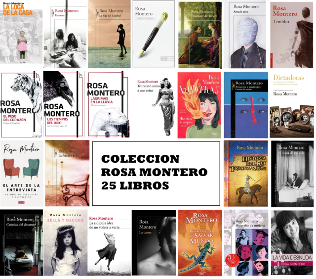 La loca de la casa + 24 libros Rosa Montero