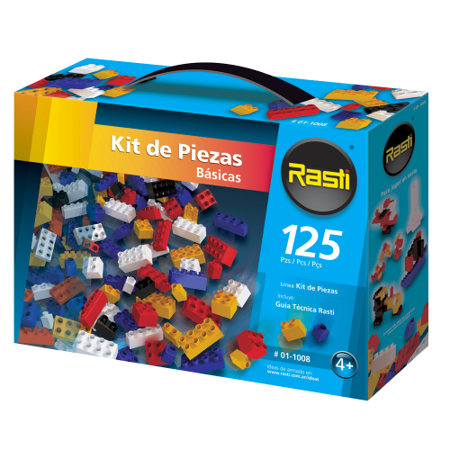 Jogo de Montar - Big Basic Peças Maiores - 50 pecas Robots - Peças Sortidas  - 3215 - Plusplus - Kits e Gifts