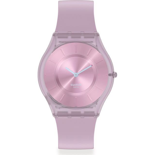 posición transatlántico Síguenos SS08V100 Reloj Swatch Sweet Pink de mujer