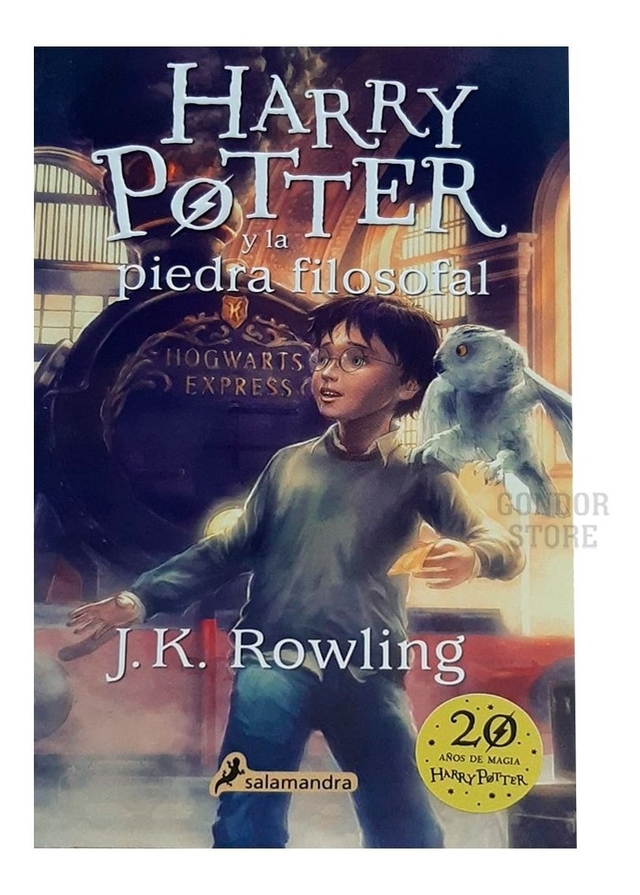 Libro Harry Potter Y La Piedra Filosofal Español Jk Rowling