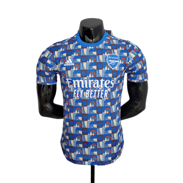 Camisa Arsenal TfL" 22/23 Jogador Adidas Masculina - Azul