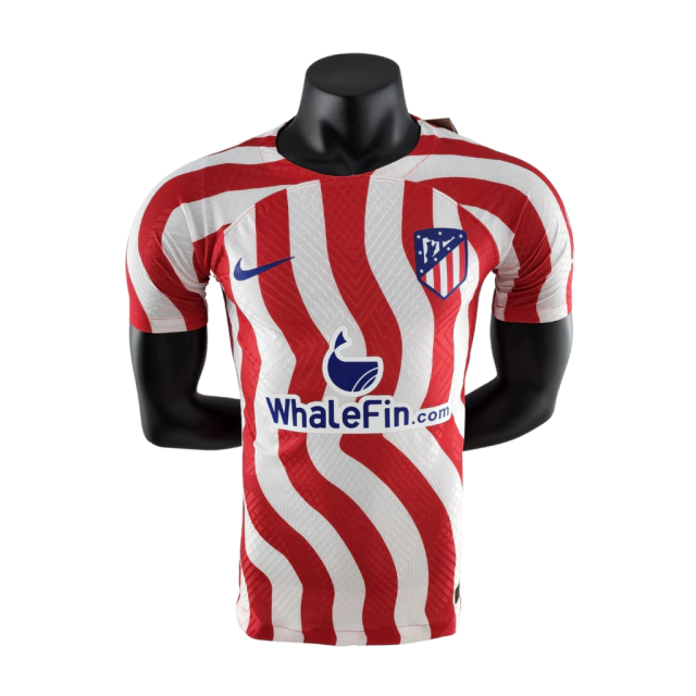 Camisa Atlético de Madrid Home 22/23 Jogador Nike Masculina - Vermelho e  Branco