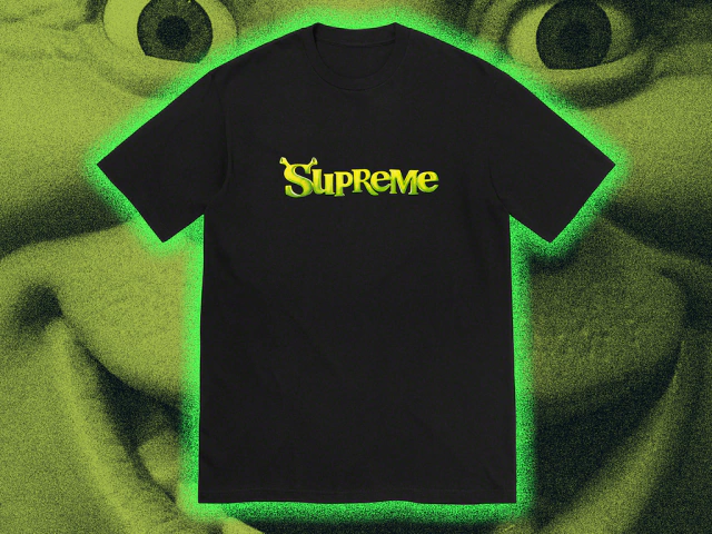 Remera Supreme Shrek - en El Patio Vintage