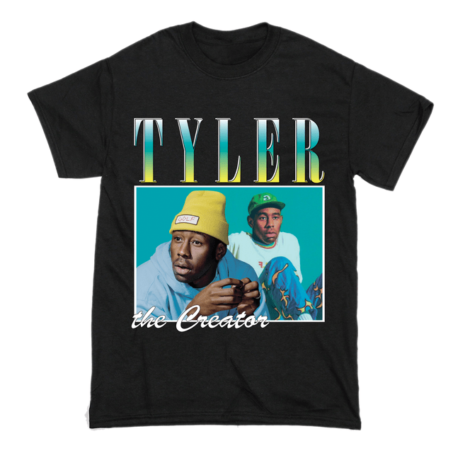 Remera Tyler The Creator 90s Negra