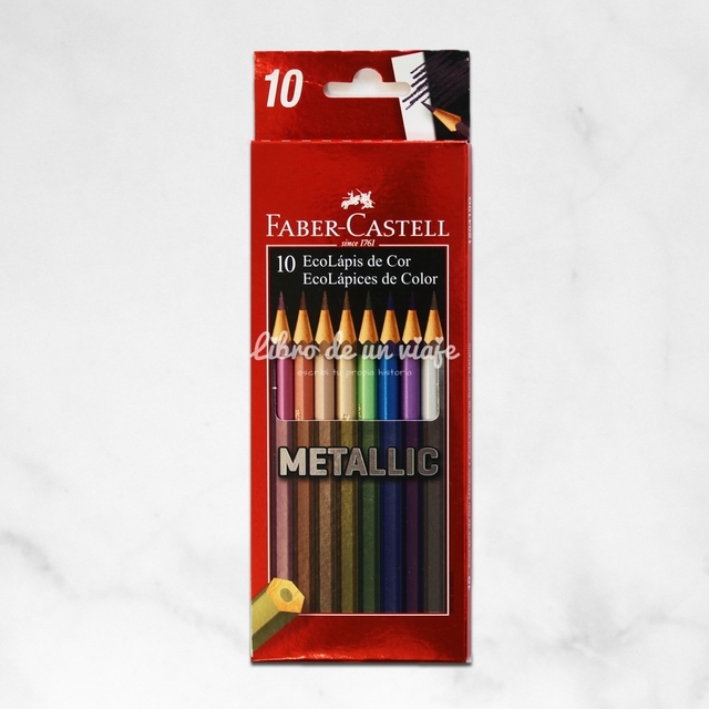 Lápices Metalizados x10 Faber Castell