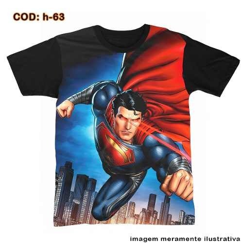 Camiseta Superman - Super Homem - Homem De Aço