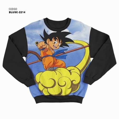 Blusa De Frio Moletom Anime Goku -cod Blusc2214