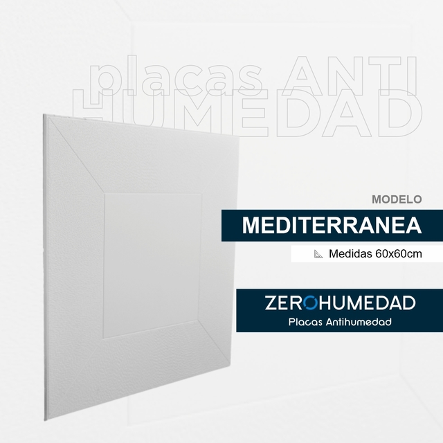 Placa Antihumedad MEDITERRANEO - ZERO HUMEDAD