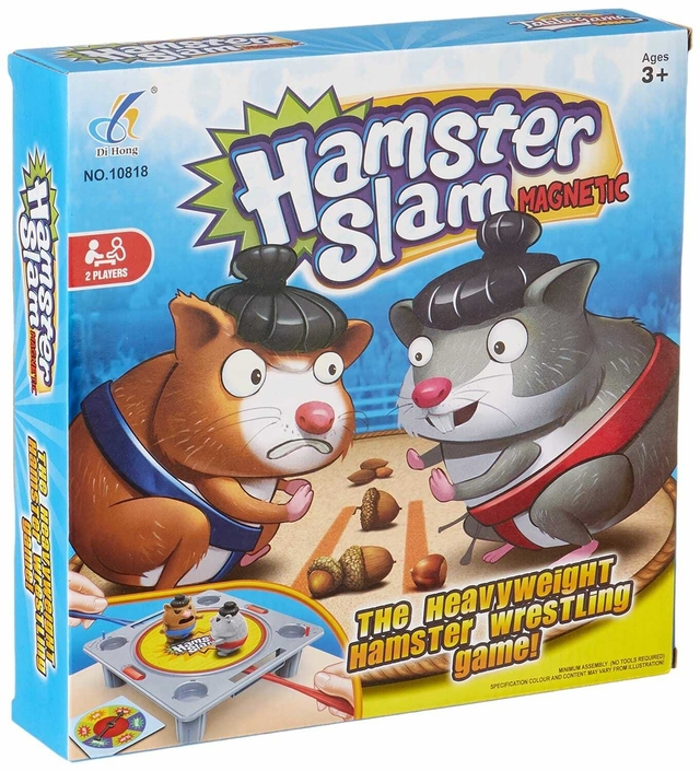 Hamster Slam Juego De Mesa Magnetic Original