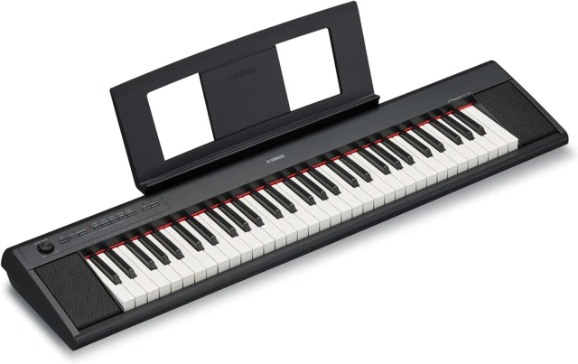 Teclado Piano Digital Yamaha Np12b Black 5/8