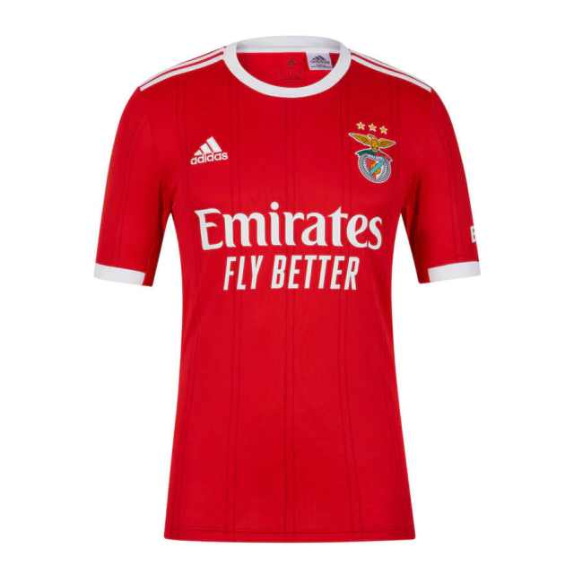 Camisa Benfica Home 22/23 sn° Torcedor Adidas Masculino - Vermelho