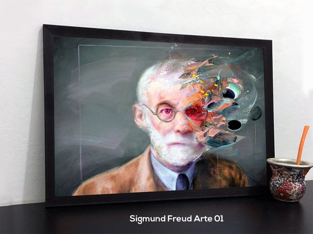 Cuadro Sigmund Freud Arte 01