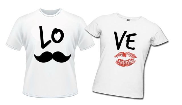 Camiseta Casal - Dia dos Namorados - LO VE