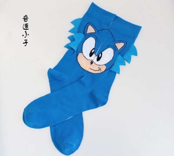 Fantasia Sonic Hedgehog - touca e colete